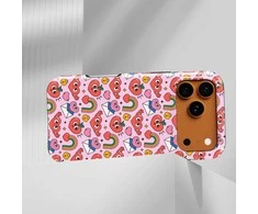 Voltuna Dėklas „Rainbow Bear Joy“ su MagSafe Apple iPhone 13-17 modeliams
