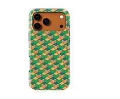 Voltuna Dėklas „Retro Cube Depths“ su MagSafe Apple iPhone 13-17 modeliams
