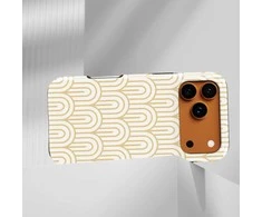 Voltuna Dėklas „Retro Golden Arches“ su MagSafe Apple iPhone 13-17 modeliams