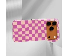 Voltuna Dėklas „Rosé Ripple Effect“ su MagSafe Apple iPhone 13-17 modeliams