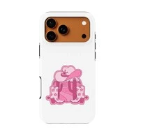 Voltuna Dėklas „Rožinė Cowgirl Gear“ su MagSafe Apple iPhone 13-17 modeliams