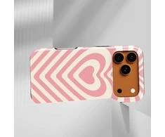 Voltuna Dėklas „Rožinė Heart Mirage“ su MagSafe Apple iPhone 13-17 modeliams