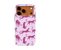 Voltuna Dėklas „Rožinė Jungle Cats“ su MagSafe Apple iPhone 13-17 modeliams