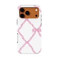 Voltuna Dėklas „Rožinė Lattice Elegance“ su MagSafe Apple iPhone 13-17 modeliams