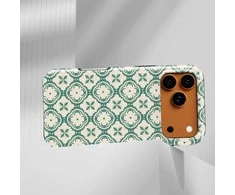 Voltuna Dėklas „Sage Vintage Pattern“ su MagSafe Apple iPhone 13-17 modeliams