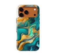 Voltuna Dėklas „Sapphire Ember Flow“ su MagSafe Apple iPhone 13-17 modeliams