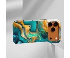Voltuna Dėklas „Sapphire Ember Flow“ su MagSafe Apple iPhone 13-17 modeliams