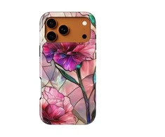 Voltuna Dėklas „Scarlet Bloom Radiance“ su MagSafe Apple iPhone 13-17 modeliams