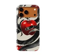Voltuna Dėklas „Serpent’s Cherry Bite“ su MagSafe Apple iPhone 13-17 modeliams