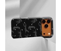Voltuna Dėklas „Shadow Panther Print“ su MagSafe Apple iPhone 13-17 modeliams