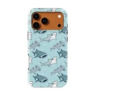 Voltuna Dėklas „Shark Reef Harmony“ su MagSafe Apple iPhone 13-17 modeliams
