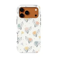 Voltuna Dėklas „Soft Meadow Florals“ su MagSafe Apple iPhone 13-17 modeliams