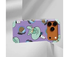 Voltuna Dėklas „Squidward Coffee Mood“ su MagSafe Apple iPhone 13-17 modeliams