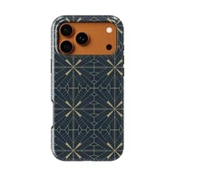 Voltuna Dėklas „Starlight Geometric Grid“ su MagSafe Apple iPhone 13-17 modeliams
