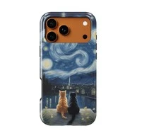 Voltuna Dėklas „Starry Lovers’ Gaze“ su MagSafe Apple iPhone 13-17 modeliams