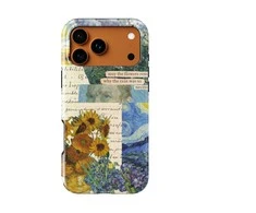 Voltuna Dėklas „Sunflowers in Verse“ su MagSafe Apple iPhone 13-17 modeliams