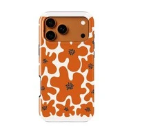Voltuna Dėklas „Sunset Poppy Scatter“ su MagSafe Apple iPhone 13-17 modeliams