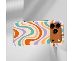 Voltuna Dėklas „Sunset Ripple Lines“ su MagSafe Apple iPhone 13-17 modeliams