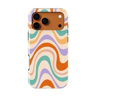 Voltuna Dėklas „Sunset Ripple Lines“ su MagSafe Apple iPhone 13-17 modeliams