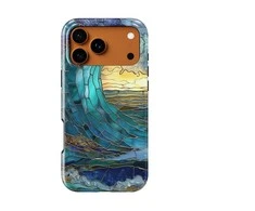 Voltuna Dėklas „Sunset Tide Shards“ su MagSafe Apple iPhone 13-17 modeliams