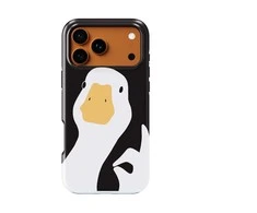 Voltuna Dėklas „Suspicious Goose Stare“ su MagSafe Apple iPhone 13-17 modeliams