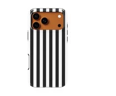 Voltuna Dėklas „Tall Barcode Lines“ su MagSafe Apple iPhone 13-17 modeliams