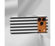 Voltuna Dėklas „Tall Barcode Lines“ su MagSafe Apple iPhone 13-17 modeliams