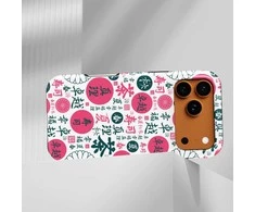 Voltuna Dėklas „Tea Ceremony Symbols“ su MagSafe Apple iPhone 13-17 modeliams
