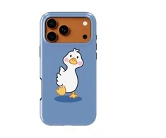 Voltuna Dėklas „Tiny Waddle Duck“ su MagSafe Apple iPhone 13-17 modeliams