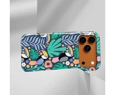 Voltuna Dėklas „Toucan Paradise“ su MagSafe Apple iPhone 13-17 modeliams