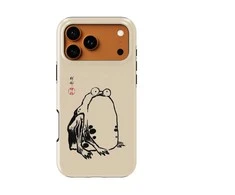 Voltuna Dėklas „Traditional Ink Frog“ su MagSafe Apple iPhone 13-17 modeliams