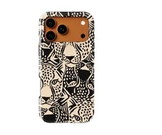Voltuna Dėklas „Tribal Faces Collage“ su MagSafe Apple iPhone 13-17 modeliams