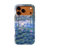 Voltuna Dėklas „Twilight Over Vanduo Lilies“ su MagSafe Apple iPhone 13-17 modeliams