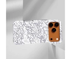 Voltuna Dėklas „Twilight Sea Currents“ su MagSafe Apple iPhone 13-17 modeliams