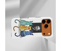 Voltuna Dėklas „Van Gogh’s Cat Companions“ su MagSafe Apple iPhone 13-17 modeliams