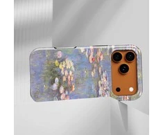 Voltuna Dėklas „Vanduo Lilies in Soft Hues“ su MagSafe Apple iPhone 13-17 modeliams