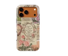 Voltuna Dėklas „Victorian Love Letters“ su MagSafe Apple iPhone 13-17 modeliams