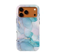 Voltuna Dėklas „Watercolor Marble Drift“ su MagSafe Apple iPhone 13-17 modeliams