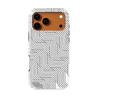 Voltuna Dėklas „Wavy Line Distortion“ su MagSafe Apple iPhone 13-17 modeliams