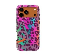 Voltuna Dėklas „Wild Neon Leopard“ su MagSafe Apple iPhone 13-17 modeliams