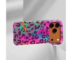 Voltuna Dėklas „Wild Neon Leopard“ su MagSafe Apple iPhone 13-17 modeliams