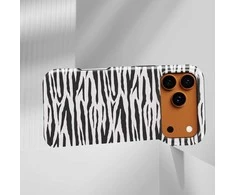 Voltuna Dėklas „Zebra Stripe Repeat“ su MagSafe Apple iPhone 13-17 modeliams
