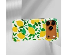 Voltuna Dėklas „Zesty Lemon Twist“ su MagSafe Apple iPhone 13-17 modeliams