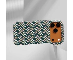 Voltuna Dėklas „Zigzag Layer Mix“ su MagSafe Apple iPhone 13-17 modeliams