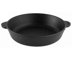 Brizoll Impregnuota ketaus keptuvė su trumpom rankenom, 26 cm