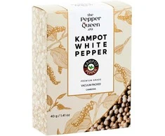 Kampot Pepper Baltieji kampoto pipirai Kampot Baltas Pepper, 40 gr