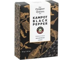 Kampot Pepper Juodieji kampoto pipirai Kampot Juodas Pepper, 40 gr