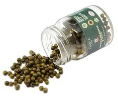 Kampot Pepper Šviežiai sūdyti kampoto pipirai grūdeliais Kampot Salted Pepper, 40 gr