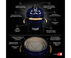Kamado Club KAMADOCLUB JUNIOR KEPSNINĖ, MĖLYNA