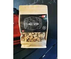 Kamado Club Raudono vyno statinių drožlės rūkymui, 900g